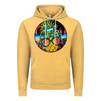 Vintage Mustard pineapple relaxing Vintage Hoodie - BarkalooDesign