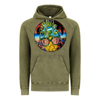 Vintage Olive pineapple relaxing Vintage Hoodie - BarkalooDesign