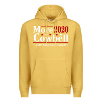 Antique Gold more cowbell 2020 election Premium Hoodie - artisFamous