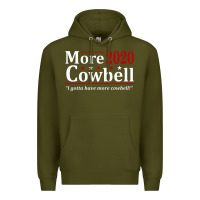Army Green more cowbell 2020 election Premium Hoodie - artisFamous