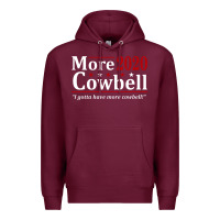 Burgundy more cowbell 2020 election Premium Hoodie - artisFamous