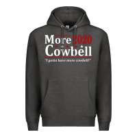 Charcoal Heather more cowbell 2020 election Premium Hoodie - artisFamous