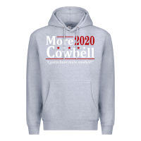 Heather Grey more cowbell 2020 election Premium Hoodie - artisFamous