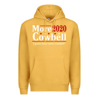Mustard more cowbell 2020 election Premium Hoodie - artisFamous