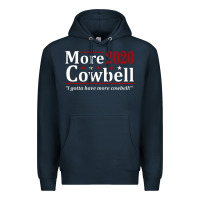 Navy more cowbell 2020 election Premium Hoodie - artisFamous