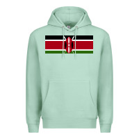 Seafoam kenya flag Premium Hoodie - artisFamous