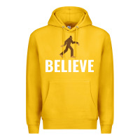 Lemon believe bigfoot white Premium Hoodie - artisFamous