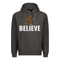 Smoke believe bigfoot white Premium Hoodie - artisFamous