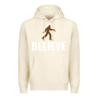 Tofu believe bigfoot white Premium Hoodie - artisFamous