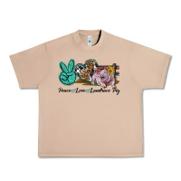 Peace Love Landrace Pig Urban Heavy Tee | Teevron