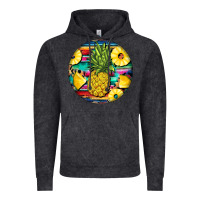 Vintage Arctic pineapple leopard Vintage Hoodie - BarkalooDesign
