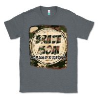 Charcoal Heather Brave mom from son up to son down Mother's Day Classic Tee - FaDigitalArtStudio