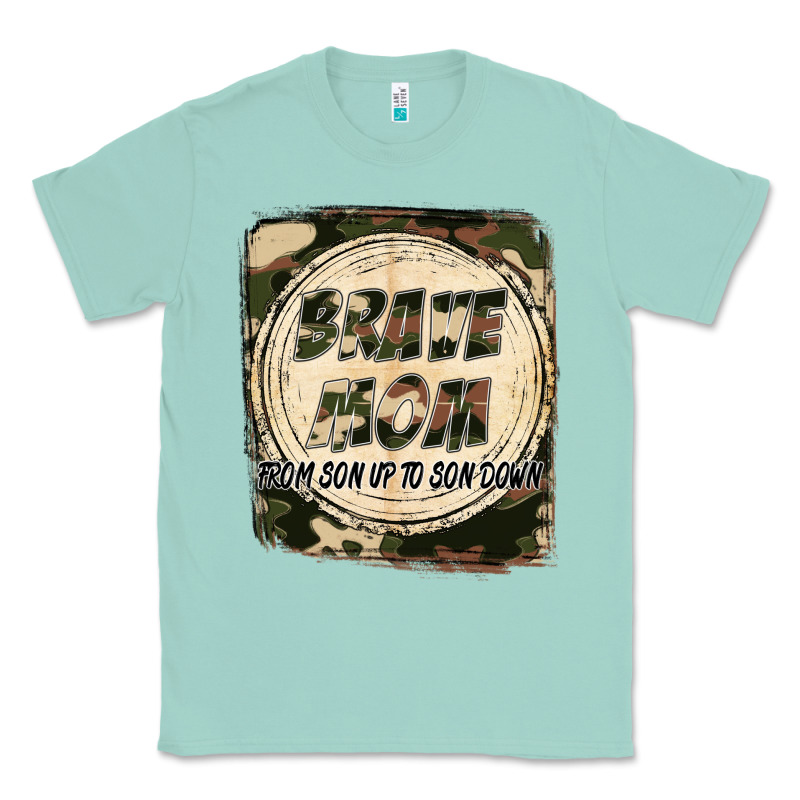 Brave Mom From Son Up To Son Down Mother's Day Classic Tee by FaDigitalArtStudio | Teevron
