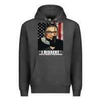Charcoal Heather Notorious R.B.G. Funny Progressive, Liberal Ruth Bader Ginsburg Premium Hoodie - artisFamous