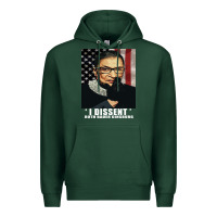Sports Green Notorious R.B.G. Funny Progressive, Liberal Ruth Bader Ginsburg Premium Hoodie - artisFamous