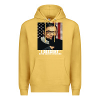 Antique Gold Notorious R.B.G. Funny Progressive, Liberal Ruth Bader Ginsburg Premium Hoodie - artisFamous