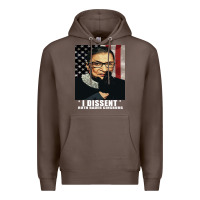 Coffee Notorious R.B.G. Funny Progressive, Liberal Ruth Bader Ginsburg Premium Hoodie - artisFamous