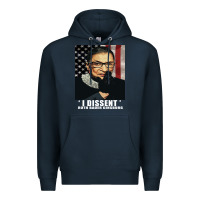 Navy Notorious R.B.G. Funny Progressive, Liberal Ruth Bader Ginsburg Premium Hoodie - artisFamous