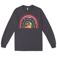 Smoke teacher pen apple books rainbow Long Sleeve Tee - Artiststas