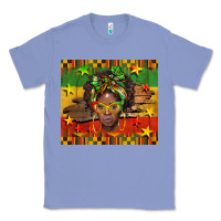 Colony Blue juneteenth black women  tumbler Classic Tee - BarkalooDesign