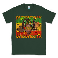 Sports Green juneteenth black women  tumbler Classic Tee - BarkalooDesign