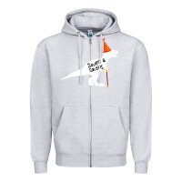 Heather Grey Seven a Saurus Zipper Hoodie - Bettercallsaul