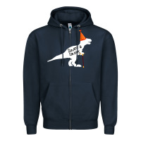 Navy Seven a Saurus Zipper Hoodie - Bettercallsaul
