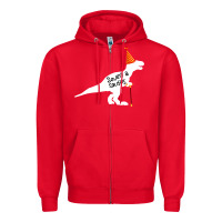 Red Seven a Saurus Zipper Hoodie - Bettercallsaul