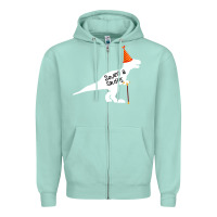 Seafoam Seven a Saurus Zipper Hoodie - Bettercallsaul