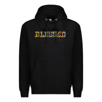 Black simply blessed Premium Hoodie - BarkalooDesign