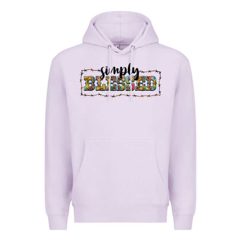 Simply Blessed Premium Hoodie by BarkalooDesign | Teevron