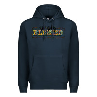 Navy simply blessed Premium Hoodie - BarkalooDesign