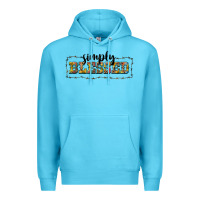 Ocean Blue simply blessed Premium Hoodie - BarkalooDesign