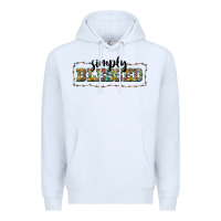 White simply blessed Premium Hoodie - BarkalooDesign