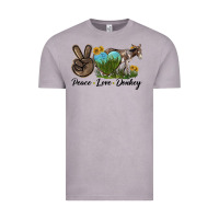 Vintage Zinc Peace Love Donkey Vintage Tee - LillyAllenDesigns