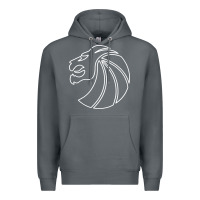 Rock outline seven lions Premium Hoodie - artisFamous