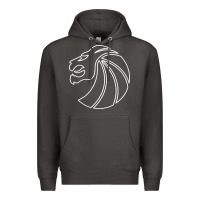 Smoke outline seven lions Premium Hoodie - artisFamous
