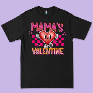 Mamas Valentine Premium Tee Designed By Cowhidedigitalart