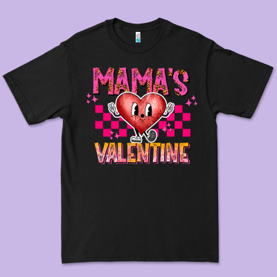 Mamas Valentine Premium Tee Designed By Cowhidedigitalart