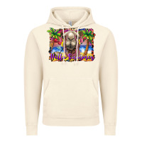 Vintage Artic hello summer camel at the beach Vintage Hoodie - BarkalooDesign