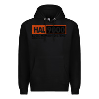 Black hal 9000 logic memory systems urbana illinois Premium Hoodie - artisFamous