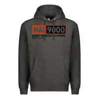 Charcoal Heather hal 9000 logic memory systems urbana illinois Premium Hoodie - artisFamous