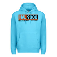 Ocean Blue hal 9000 logic memory systems urbana illinois Premium Hoodie - artisFamous