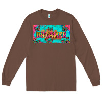Chestnut dreamer with butterfly and tie dye  licance  plate Long Sleeve Tee - Artiststas