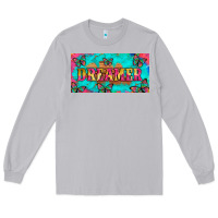Moon Dust dreamer with butterfly and tie dye  licance  plate Long Sleeve Tee - Artiststas