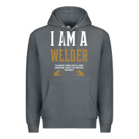Rock I Am A WELDER - WELDER Job Gift Funny Premium Hoodie - artisFamous