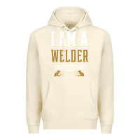 Sandshell I Am A WELDER - WELDER Job Gift Funny Premium Hoodie - artisFamous