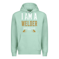 Seafoam I Am A WELDER - WELDER Job Gift Funny Premium Hoodie - artisFamous
