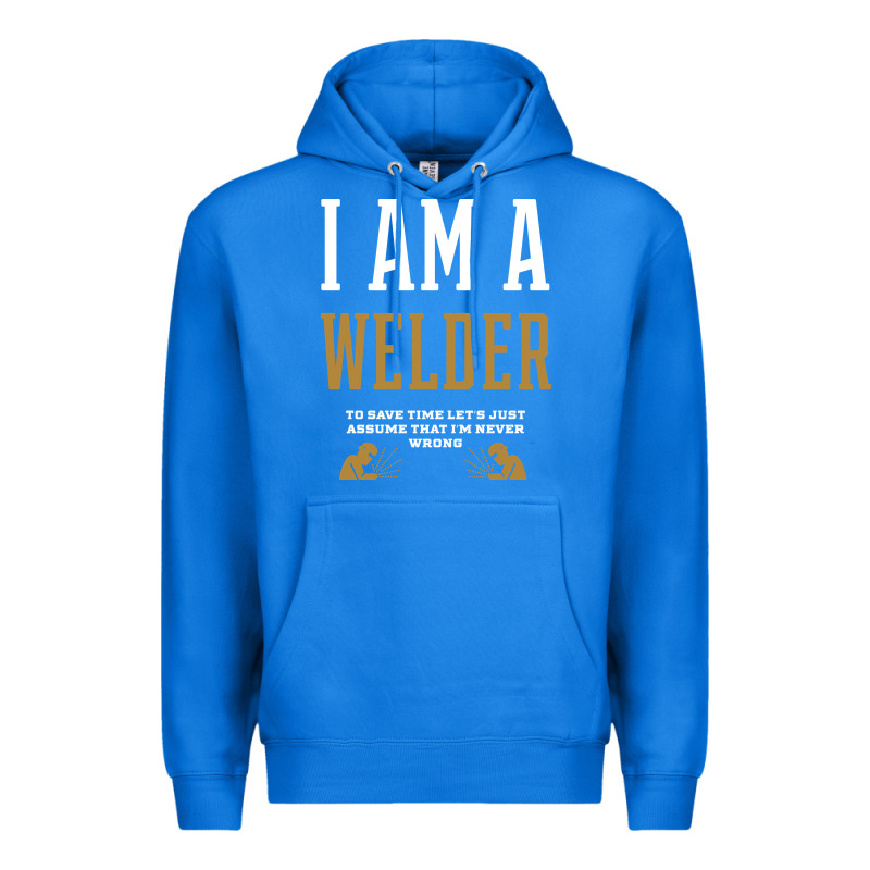 I Am A Welder - Welder Job Gift Funny Premium Hoodie by artisFamous | Teevron