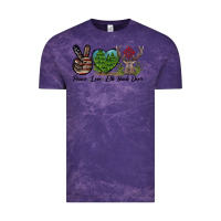 Cloud Purple Peace Love Elk Buck Deer Vintage Tee - LillyAllenDesigns